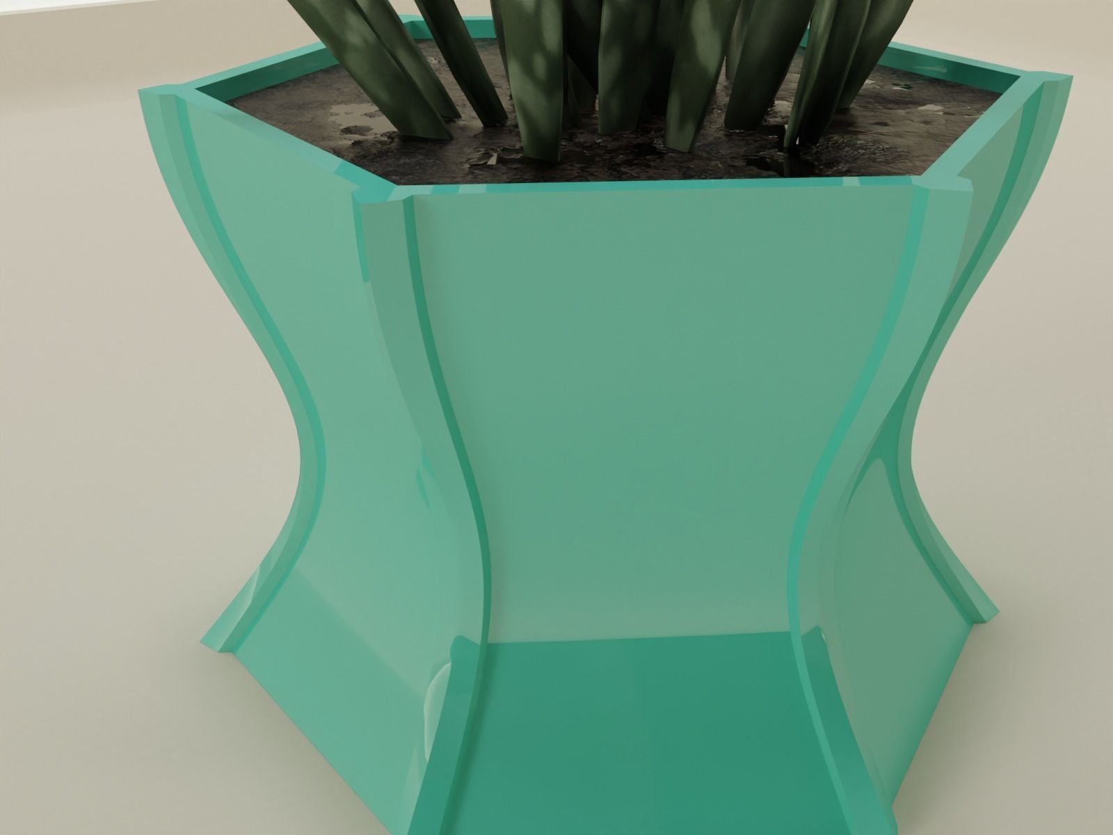 plant pot 47 3D print model_2