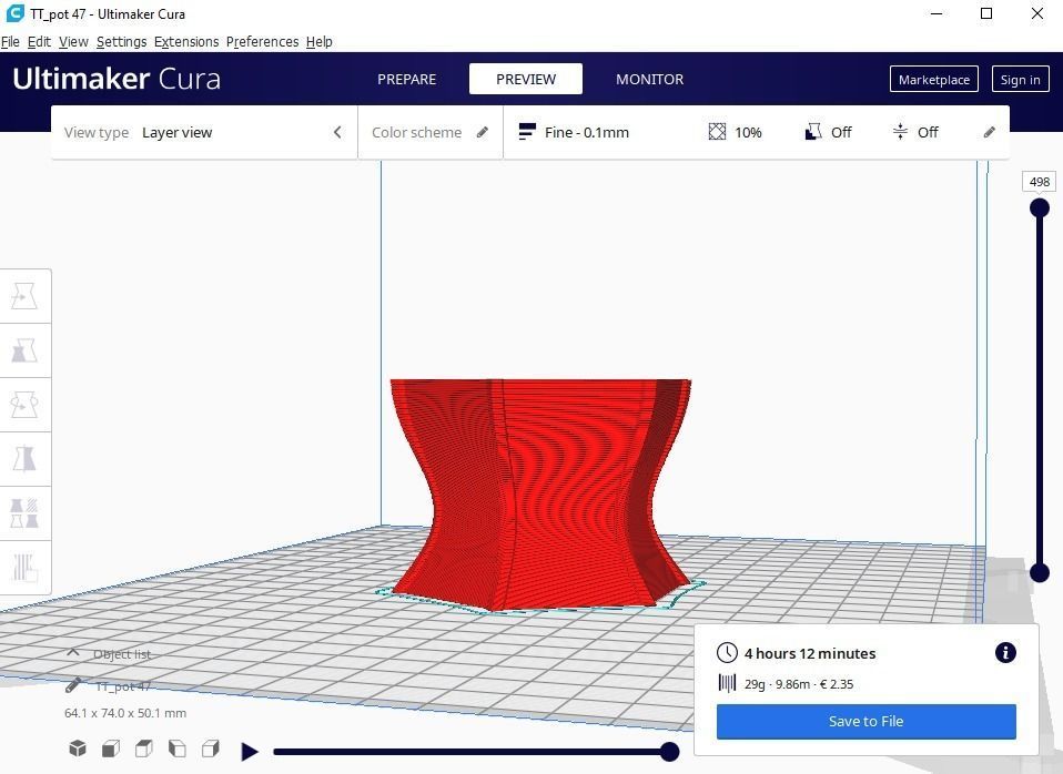 plant pot 47 3D print model_14