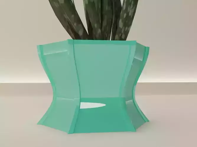 plant pot 47 3D print model