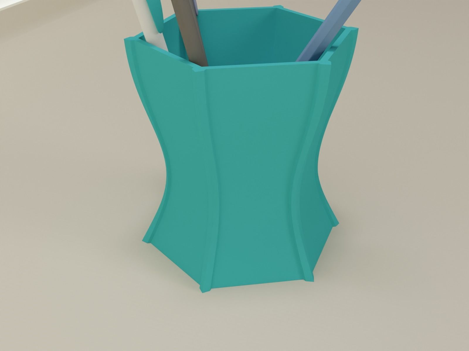 plant pot 47 3D print model_9