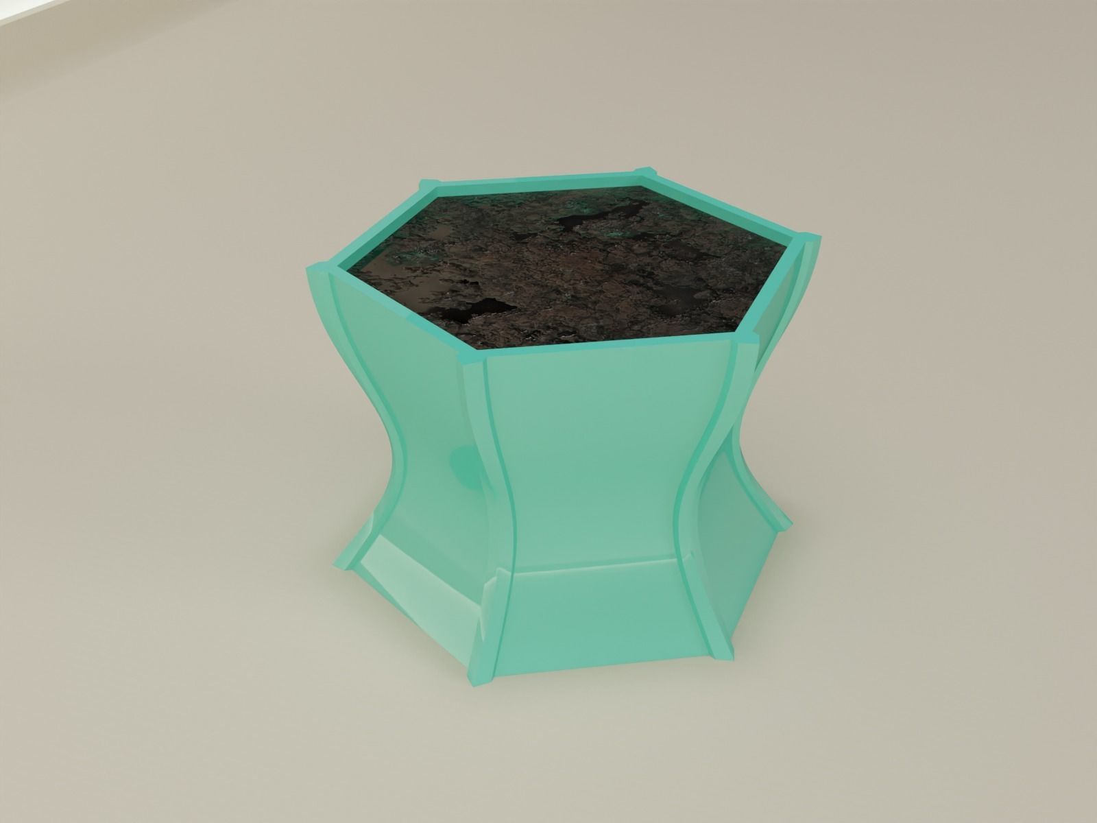 plant pot 47 3D print model_10