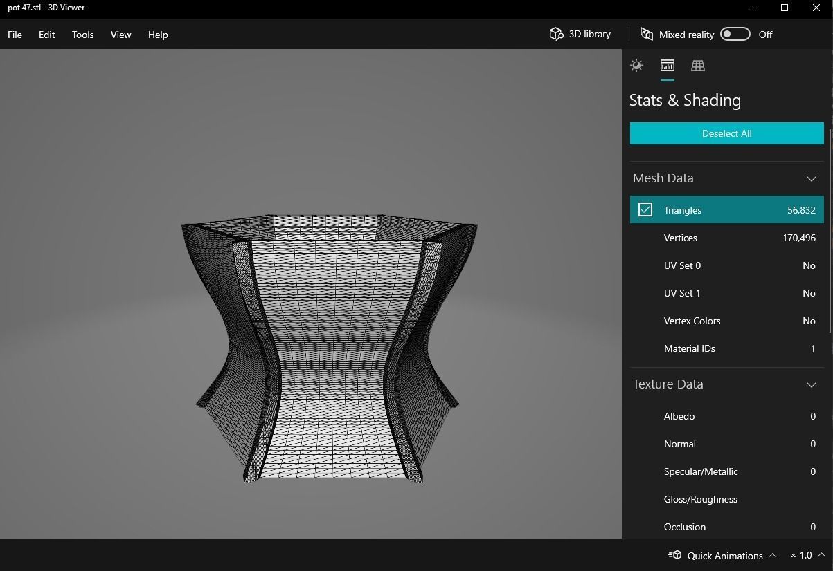 plant pot 47 3D print model_15