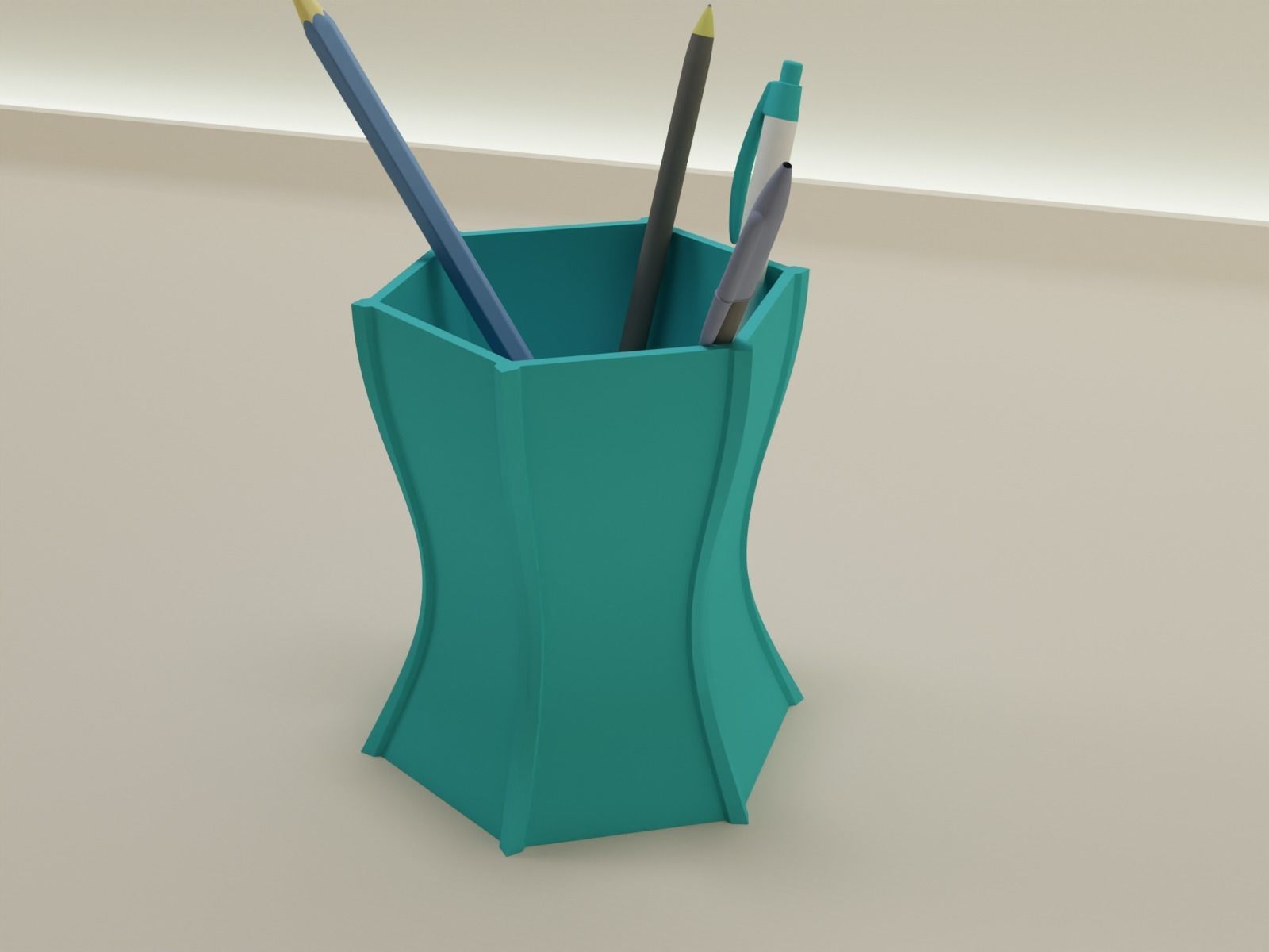 plant pot 47 3D print model_7