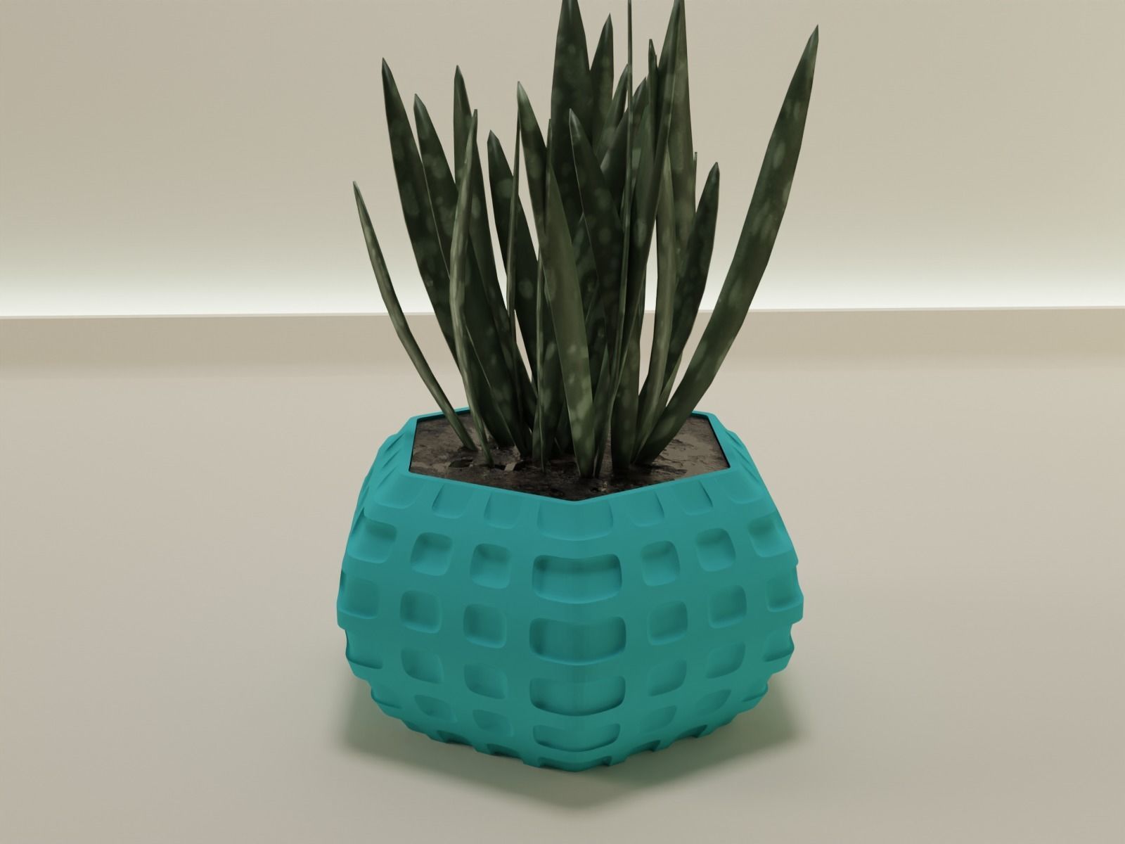 plant pot 48 3D print model_6