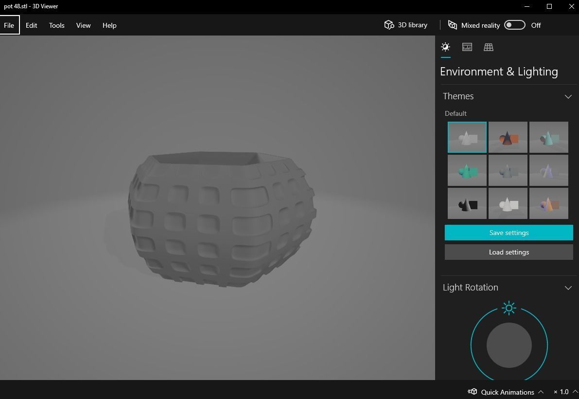 plant pot 48 3D print model_14
