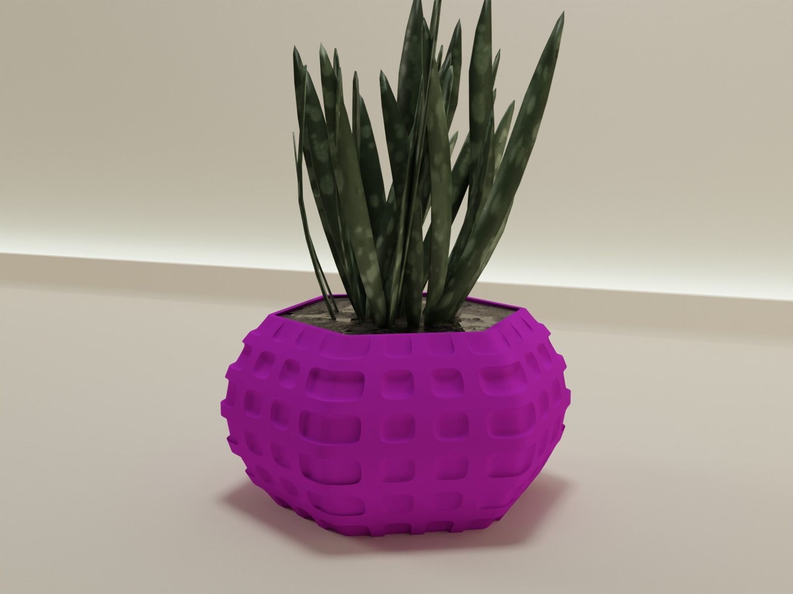 plant pot 48 3D print model_10