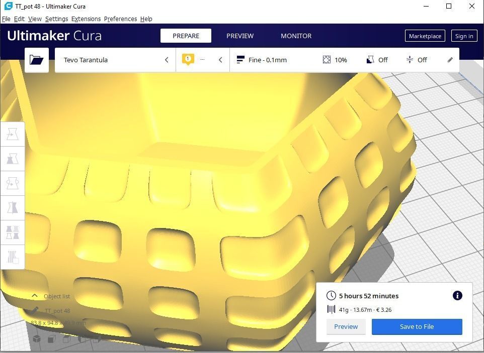 plant pot 48 3D print model_13