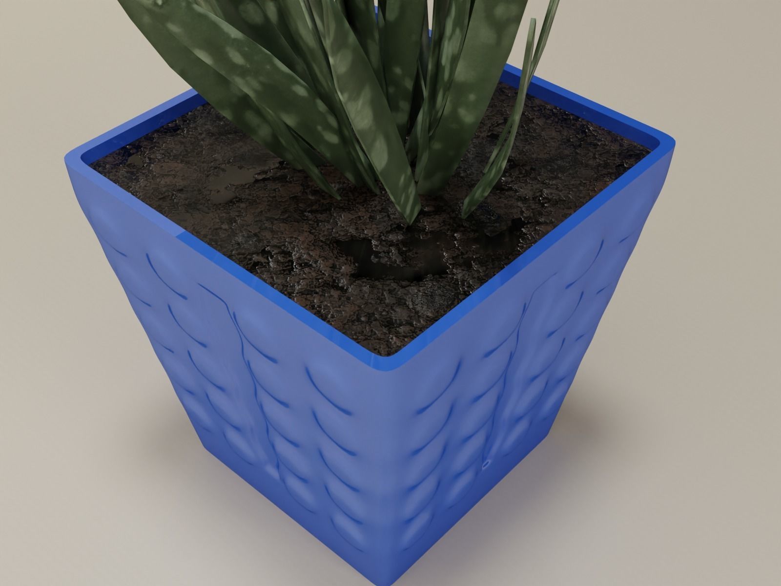 plant pot 49 3D print model_10
