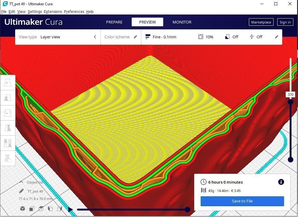 plant pot 49 3D print model_1