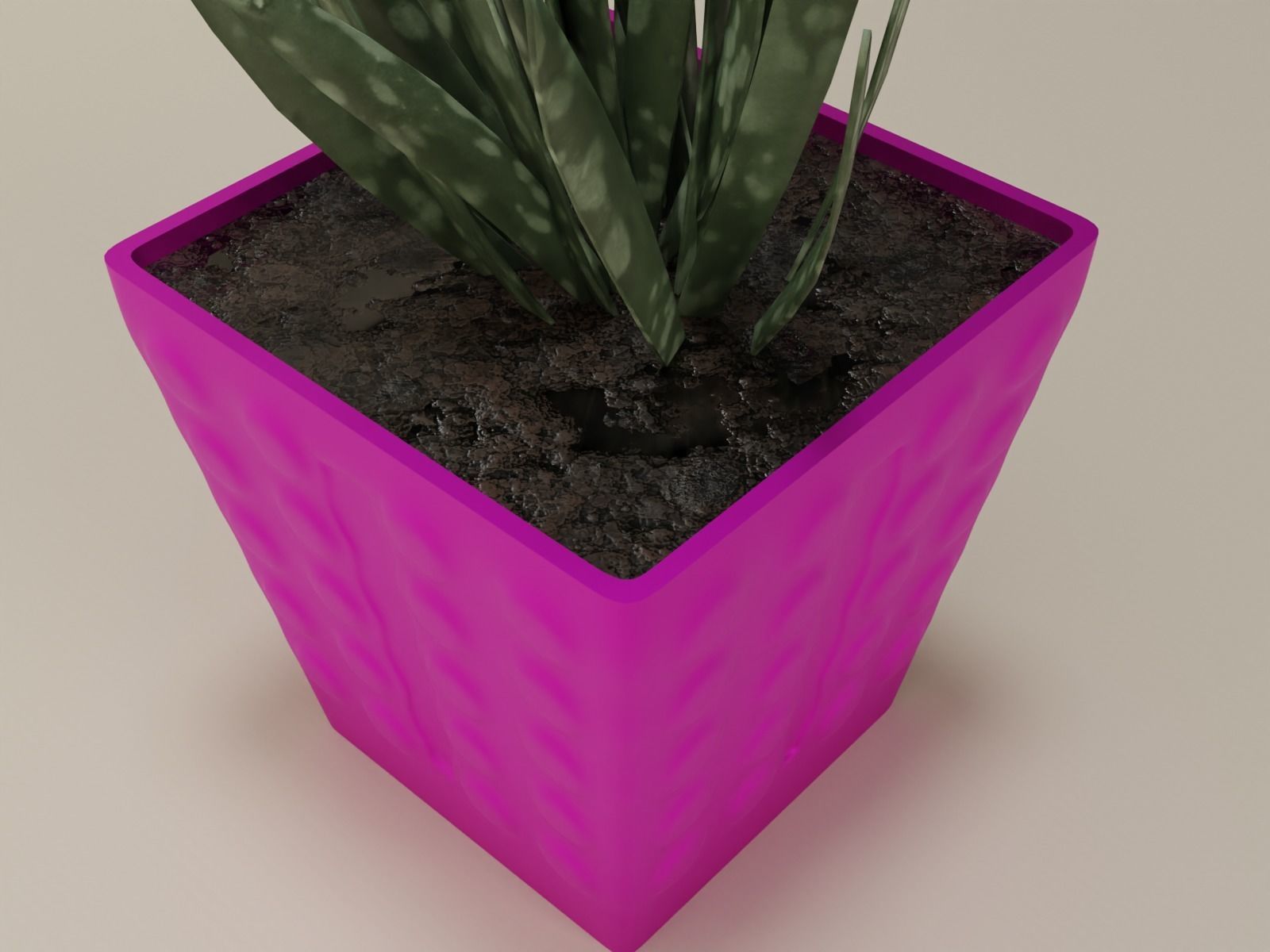 plant pot 49 3D print model_7