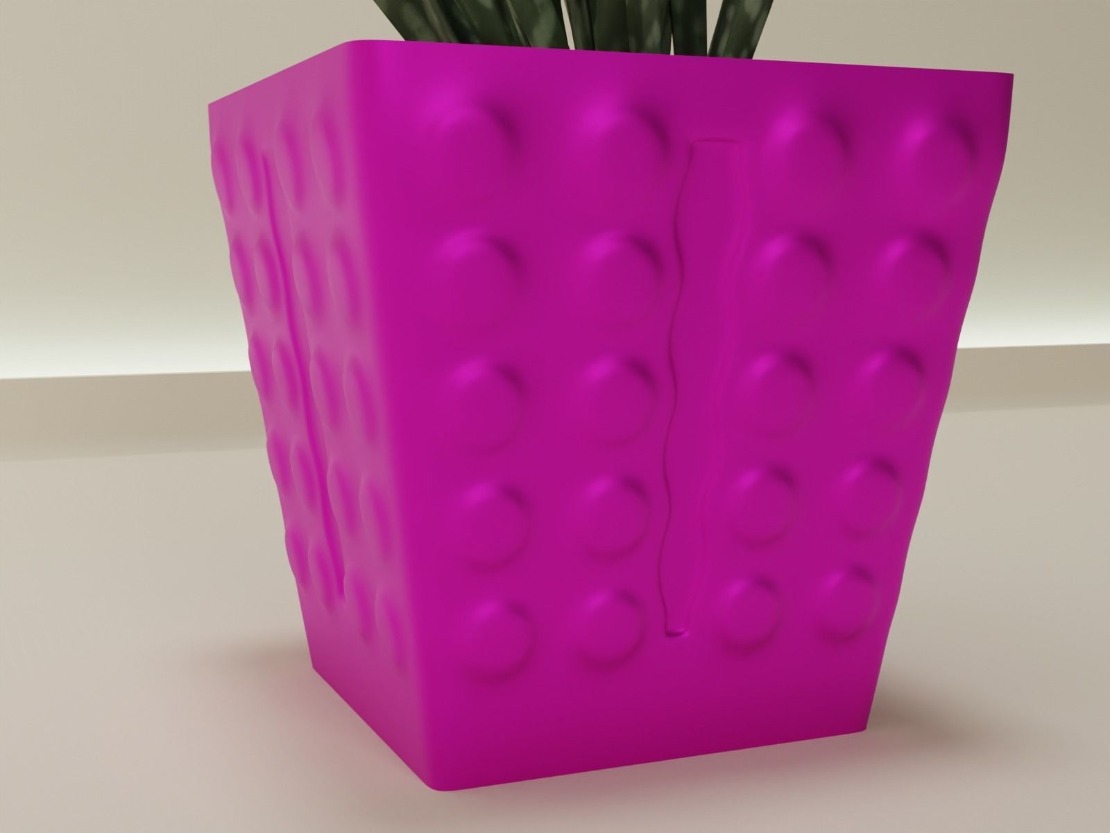 plant pot 49 3D print model_3