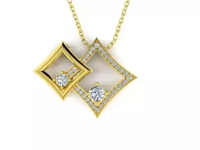 Diamond Jewelry Pendant