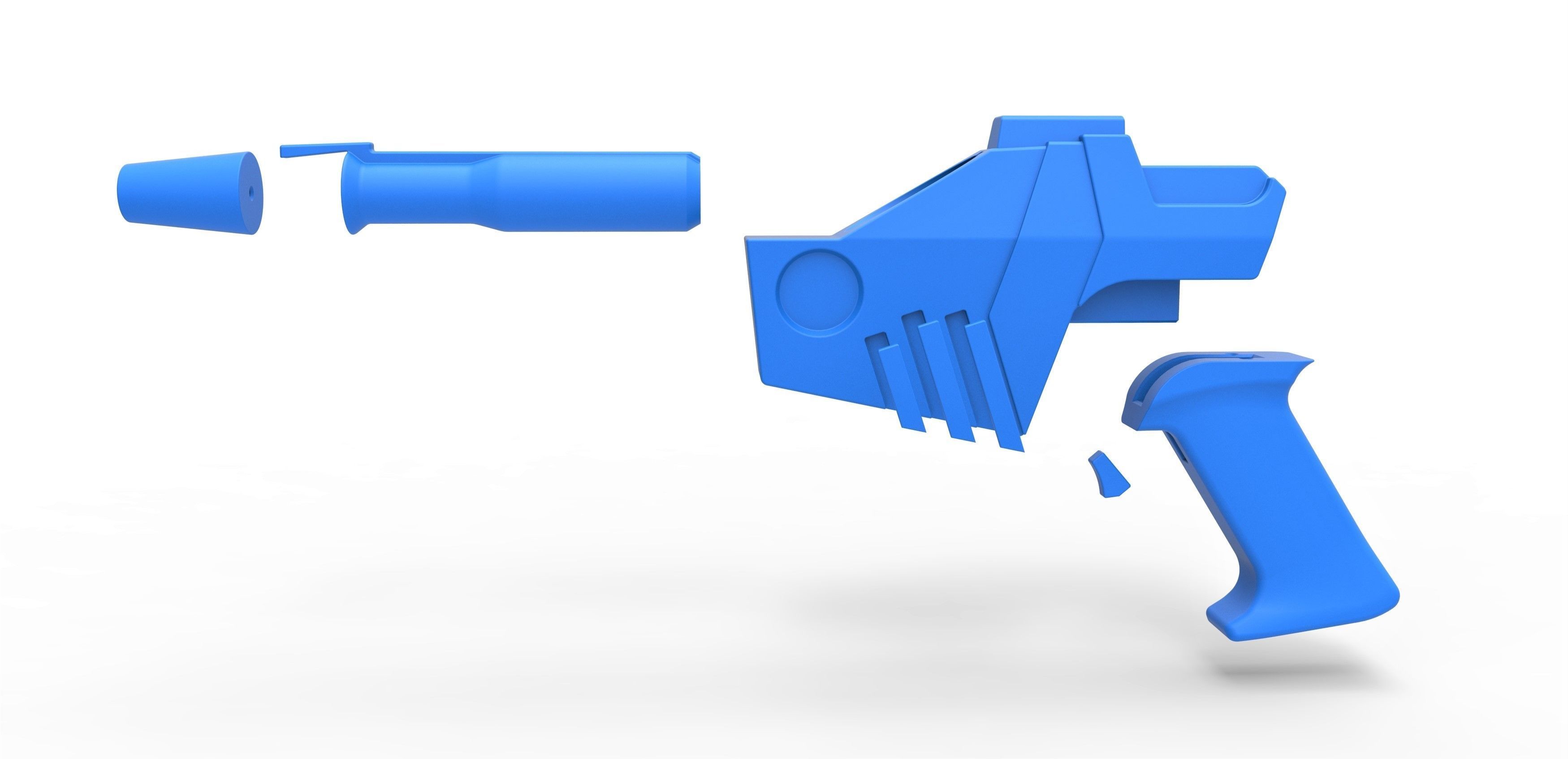 Hawk Blaster from Buck Rogers in the 25th Century TV series 3D print model_25