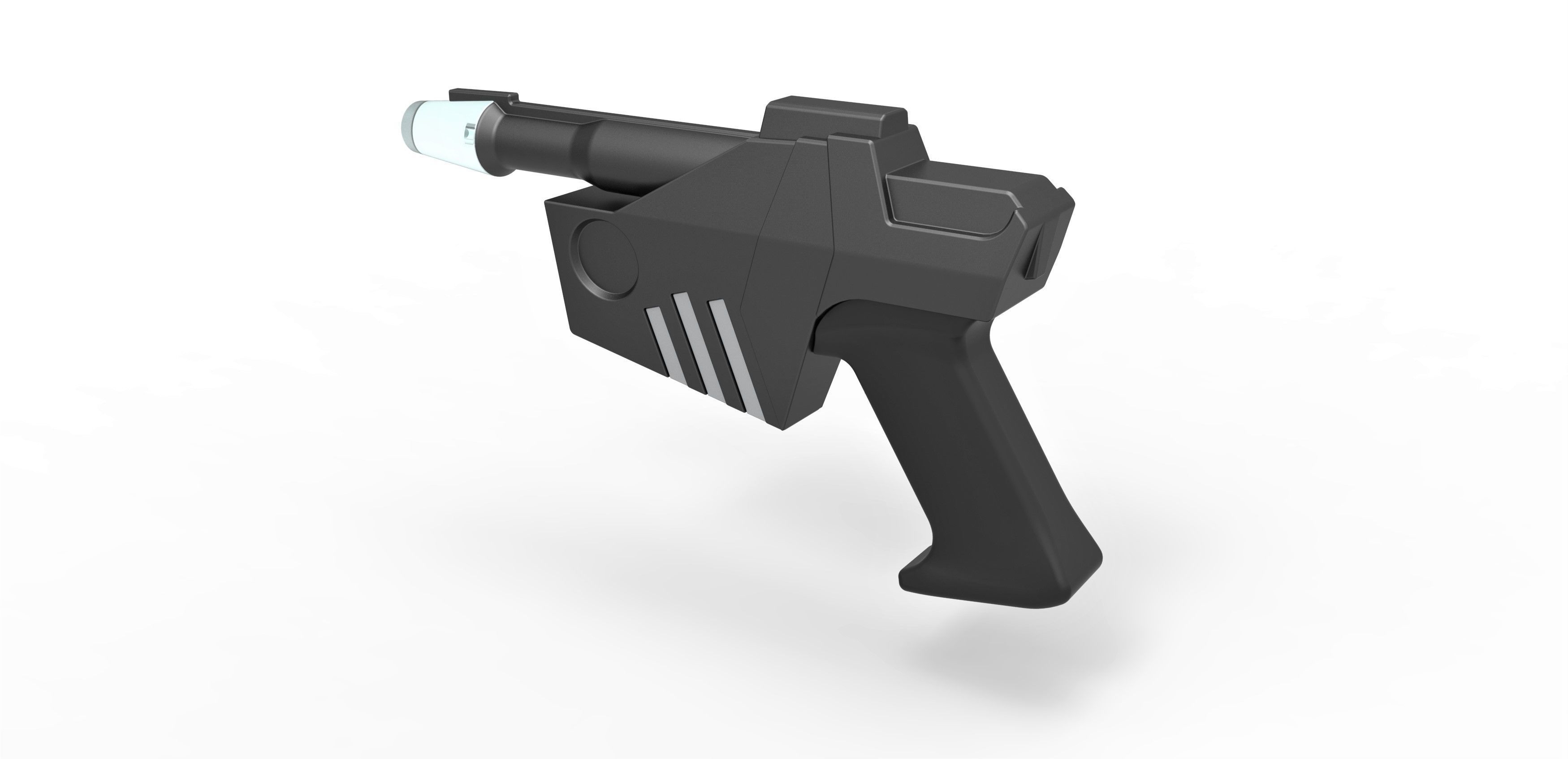 Hawk Blaster from Buck Rogers in the 25th Century TV series 3D print model_8