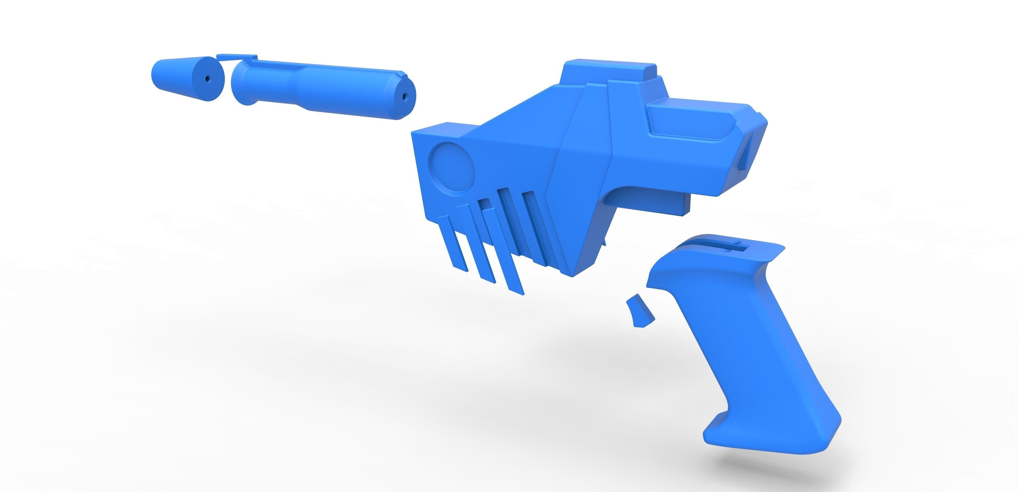 Hawk Blaster from Buck Rogers in the 25th Century TV series 3D print model_27