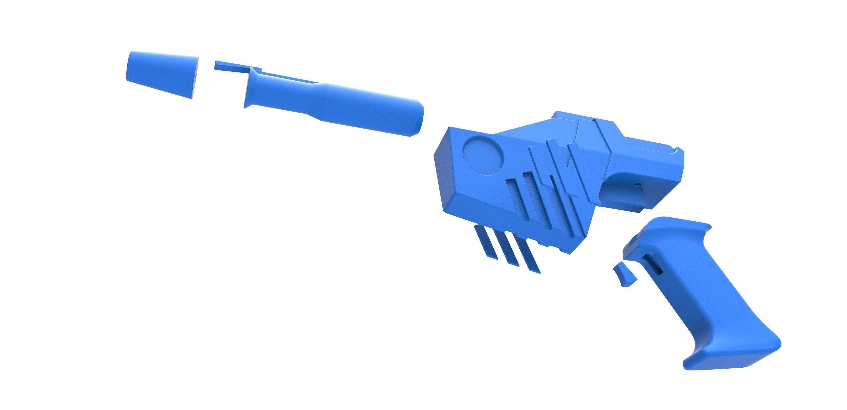 Hawk Blaster from Buck Rogers in the 25th Century TV series 3D print model_23