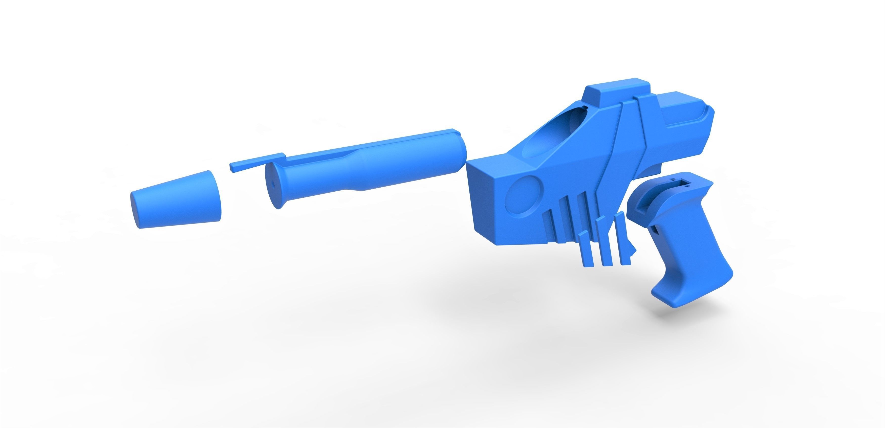 Hawk Blaster from Buck Rogers in the 25th Century TV series 3D print model_22