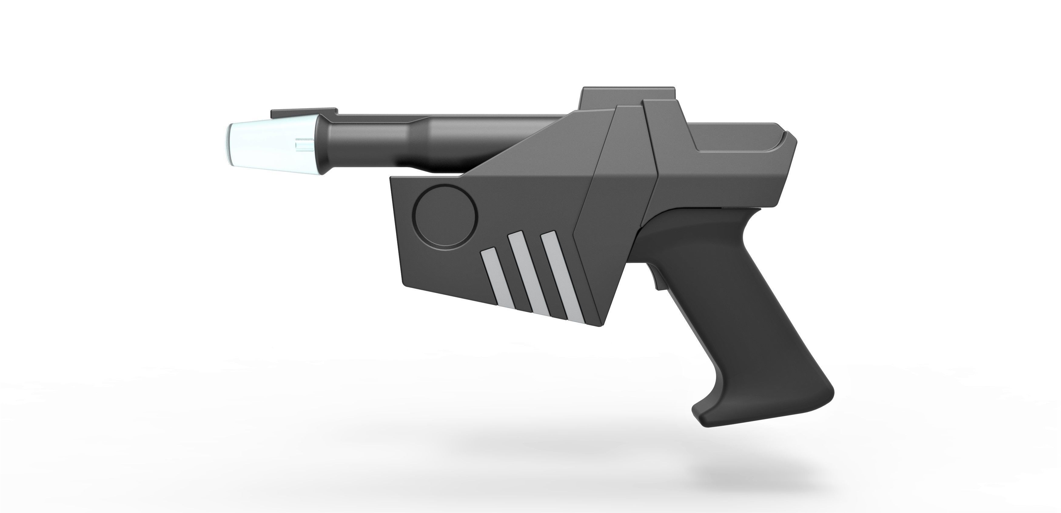Hawk Blaster from Buck Rogers in the 25th Century TV series 3D print model_5