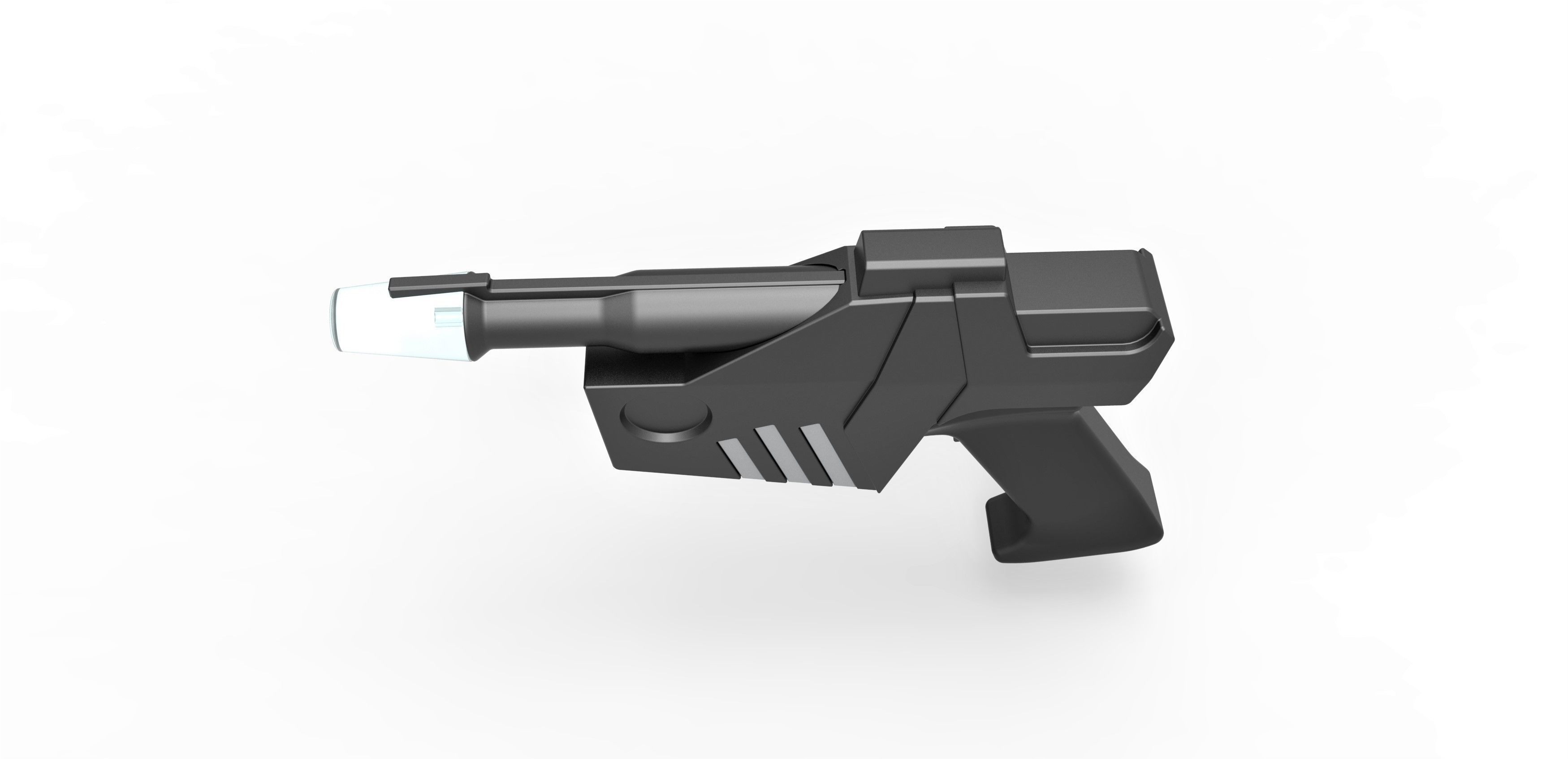 Hawk Blaster from Buck Rogers in the 25th Century TV series 3D print model_6