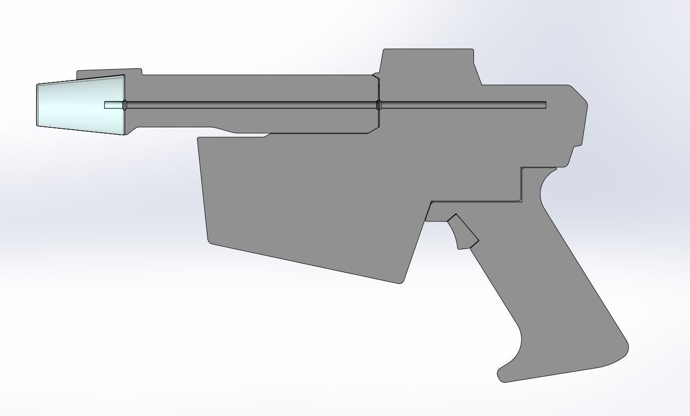 Hawk Blaster from Buck Rogers in the 25th Century TV series 3D print model_29