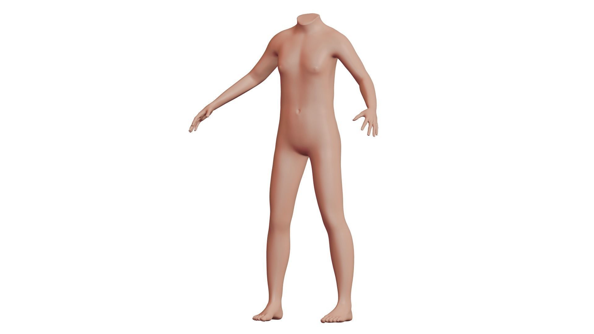 Character 47 High and Low-poly -  Body male 3D model_2