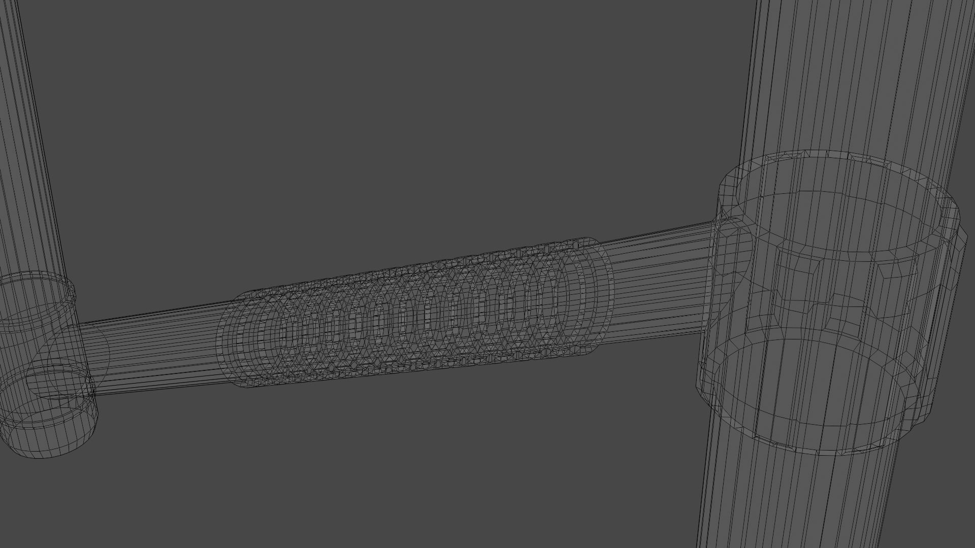 Star Wars Lightsaber-Axe Free low-poly 3D model_8