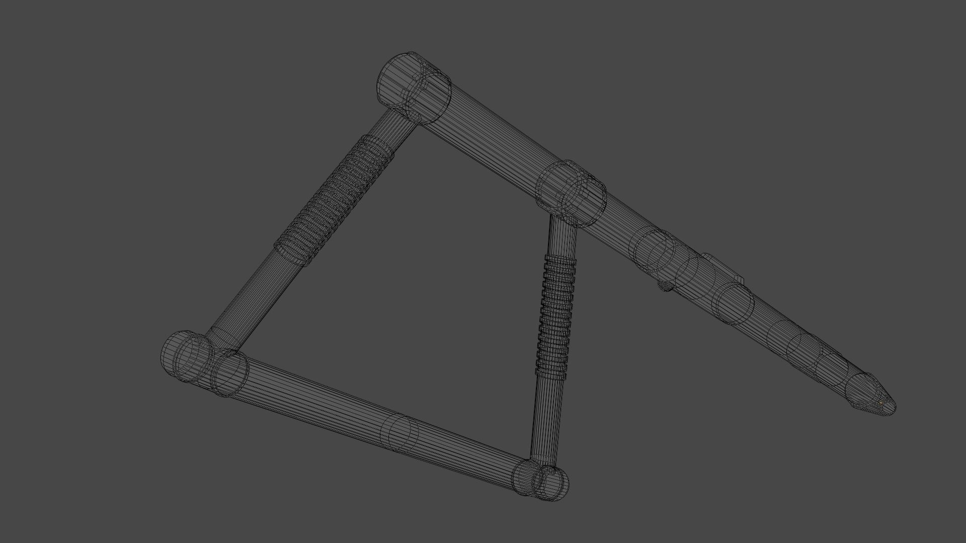 Star Wars Lightsaber-Axe Free low-poly 3D model_6