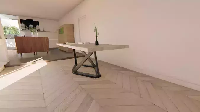 Metal Table legs with thicker base