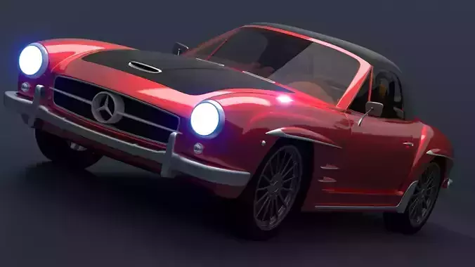 Mercedes 3D Model benz