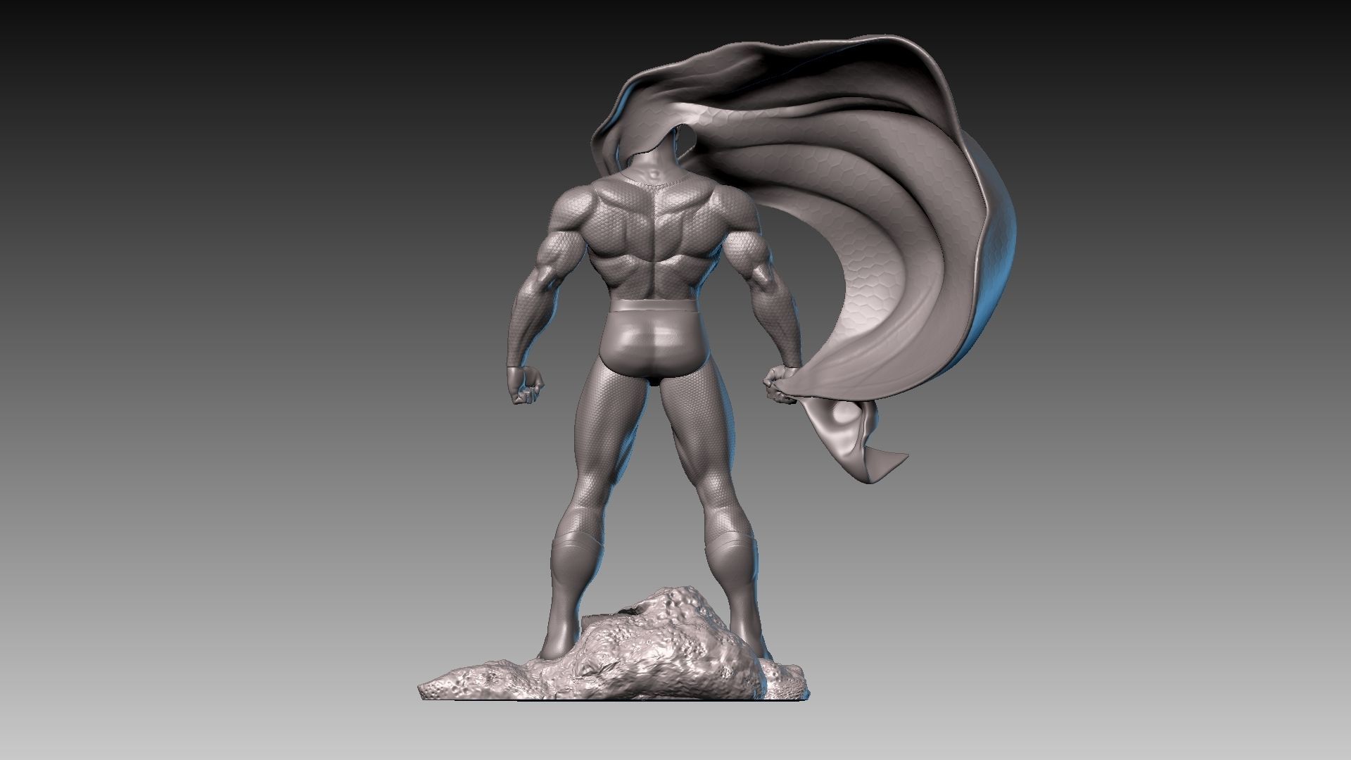 Super-Man-30Cm-13 Pieces 3D print model_7