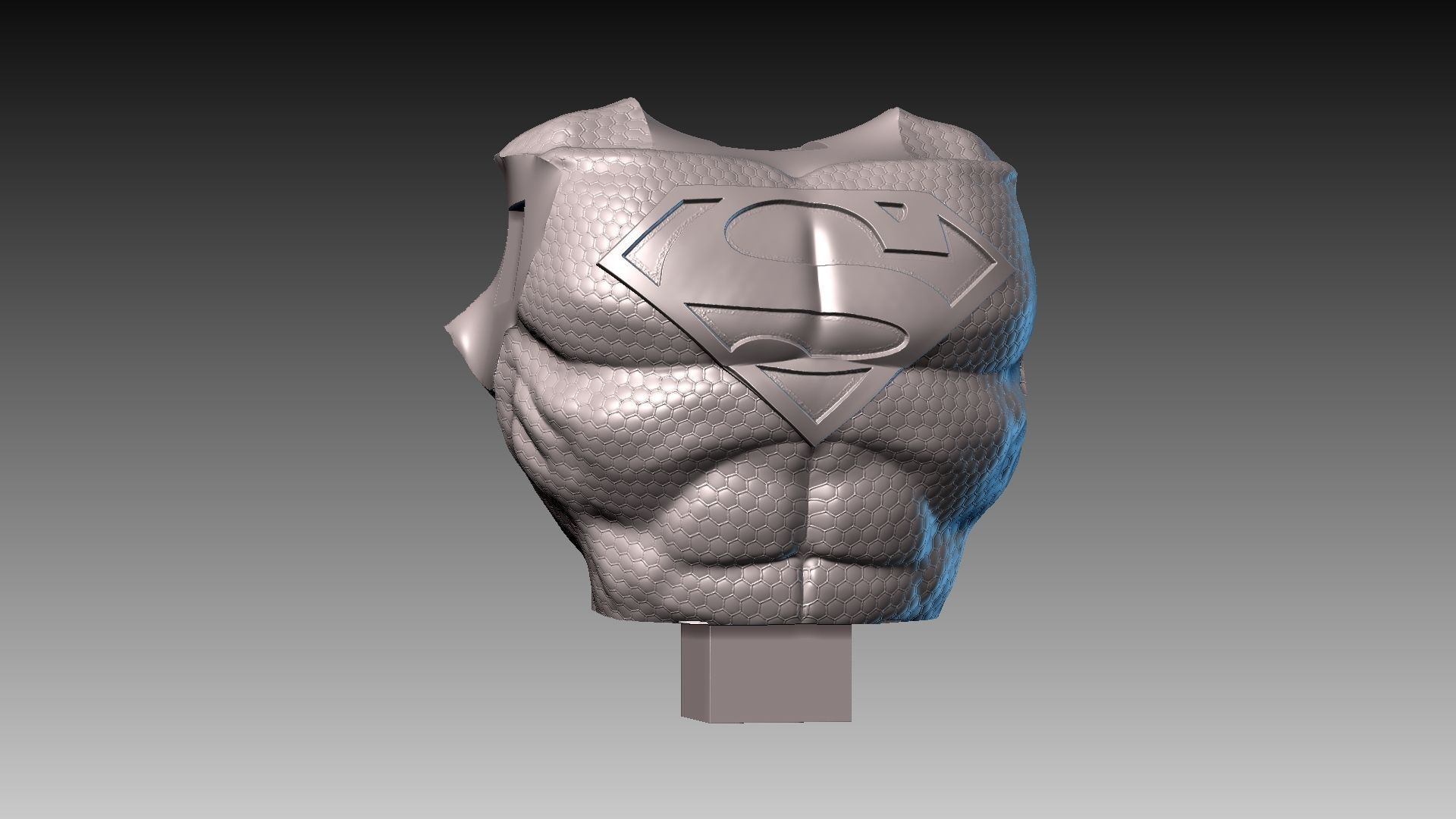 Super-Man-30Cm-13 Pieces 3D print model_12