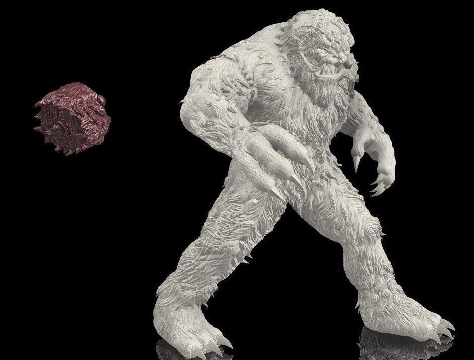 Star Wars Empire Strikes Back Wampa  3D print model_5