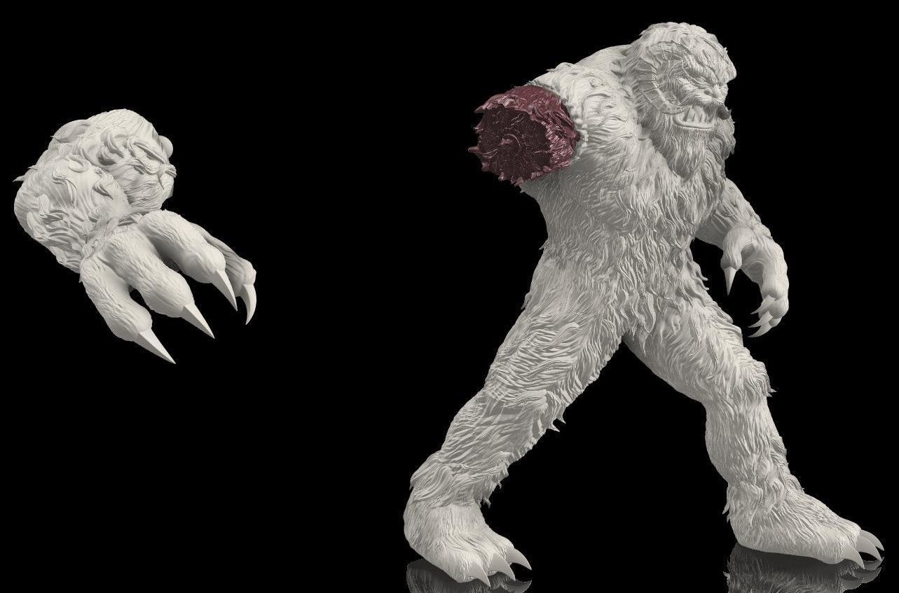 Star Wars Empire Strikes Back Wampa  3D print model_2