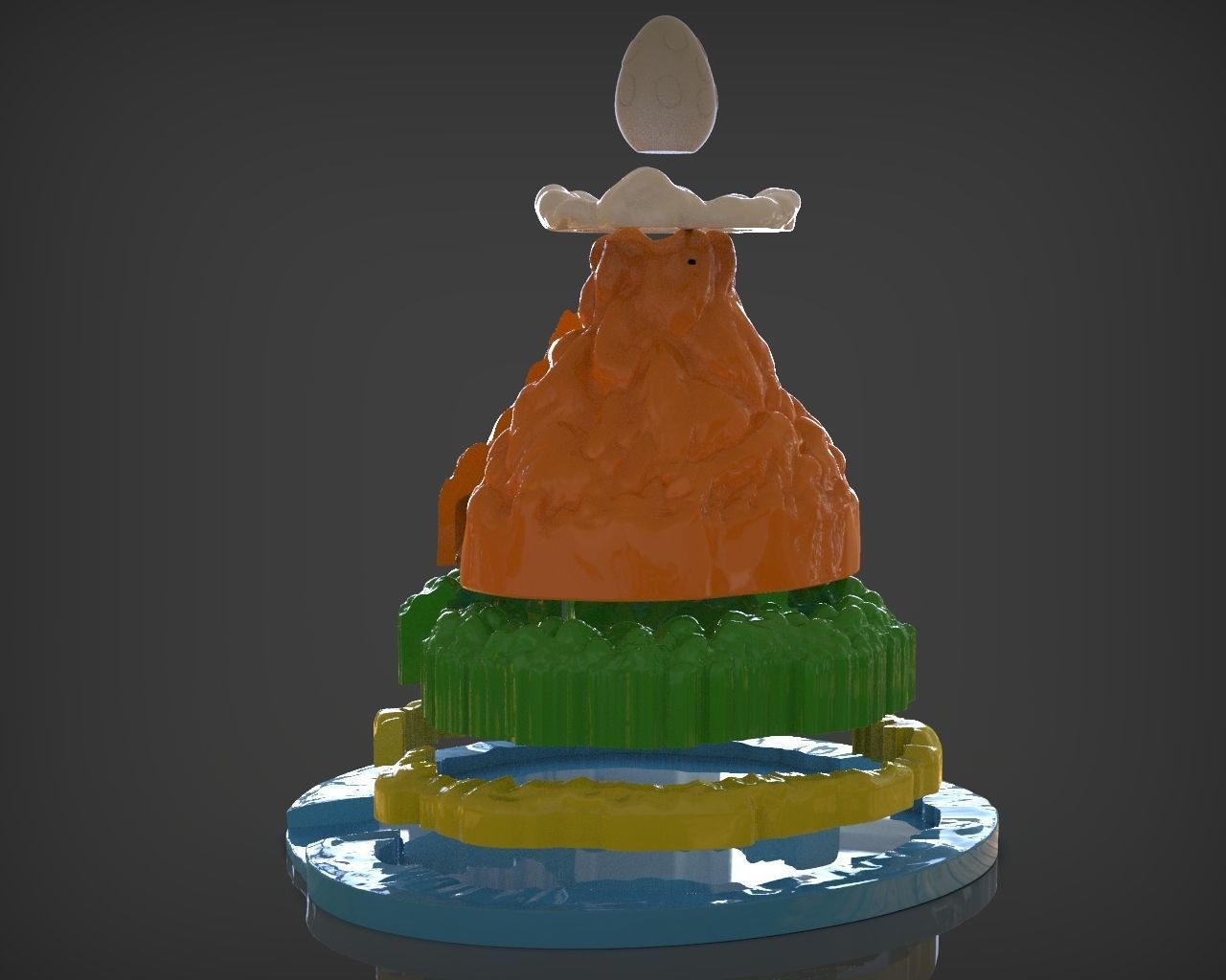 Links Awakening - Koholint Island 3D print model_17