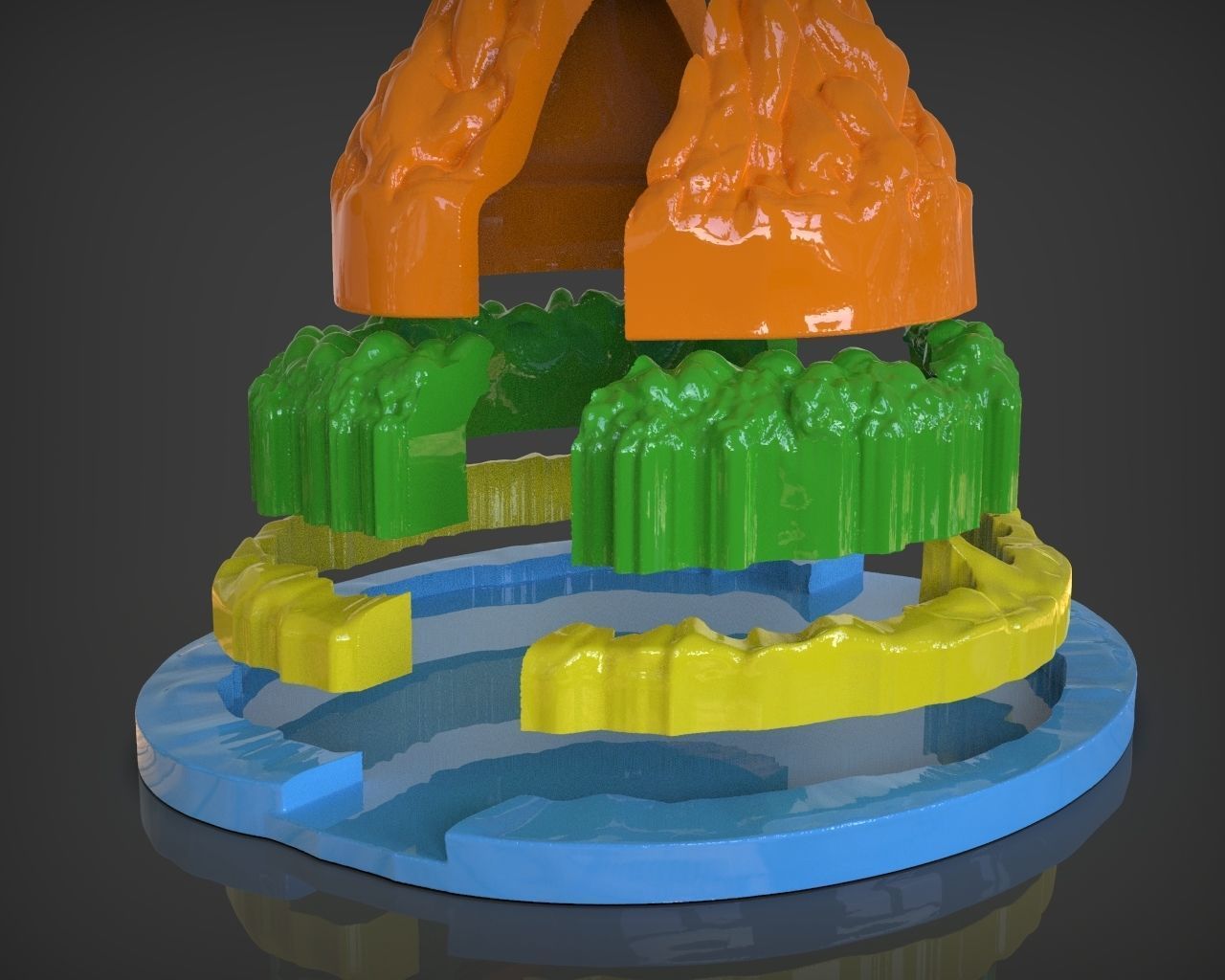 Links Awakening - Koholint Island 3D print model_24