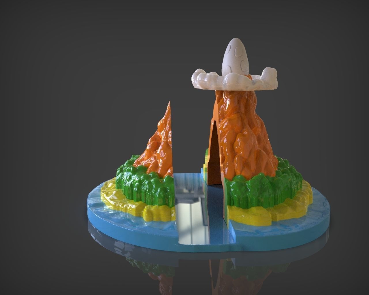 Links Awakening - Koholint Island 3D print model_2