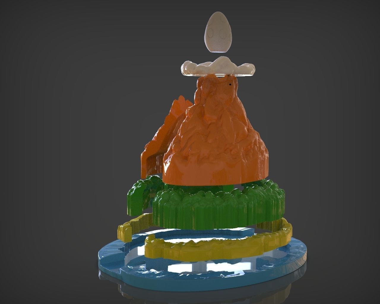 Links Awakening - Koholint Island 3D print model_16