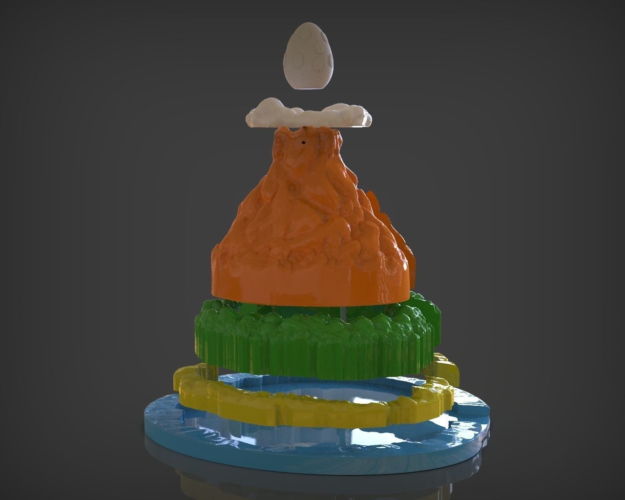 Links Awakening - Koholint Island 3D print model_18