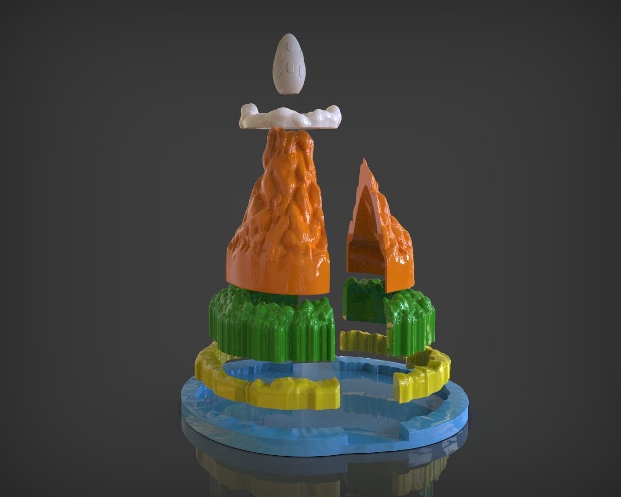 Links Awakening - Koholint Island 3D print model_20