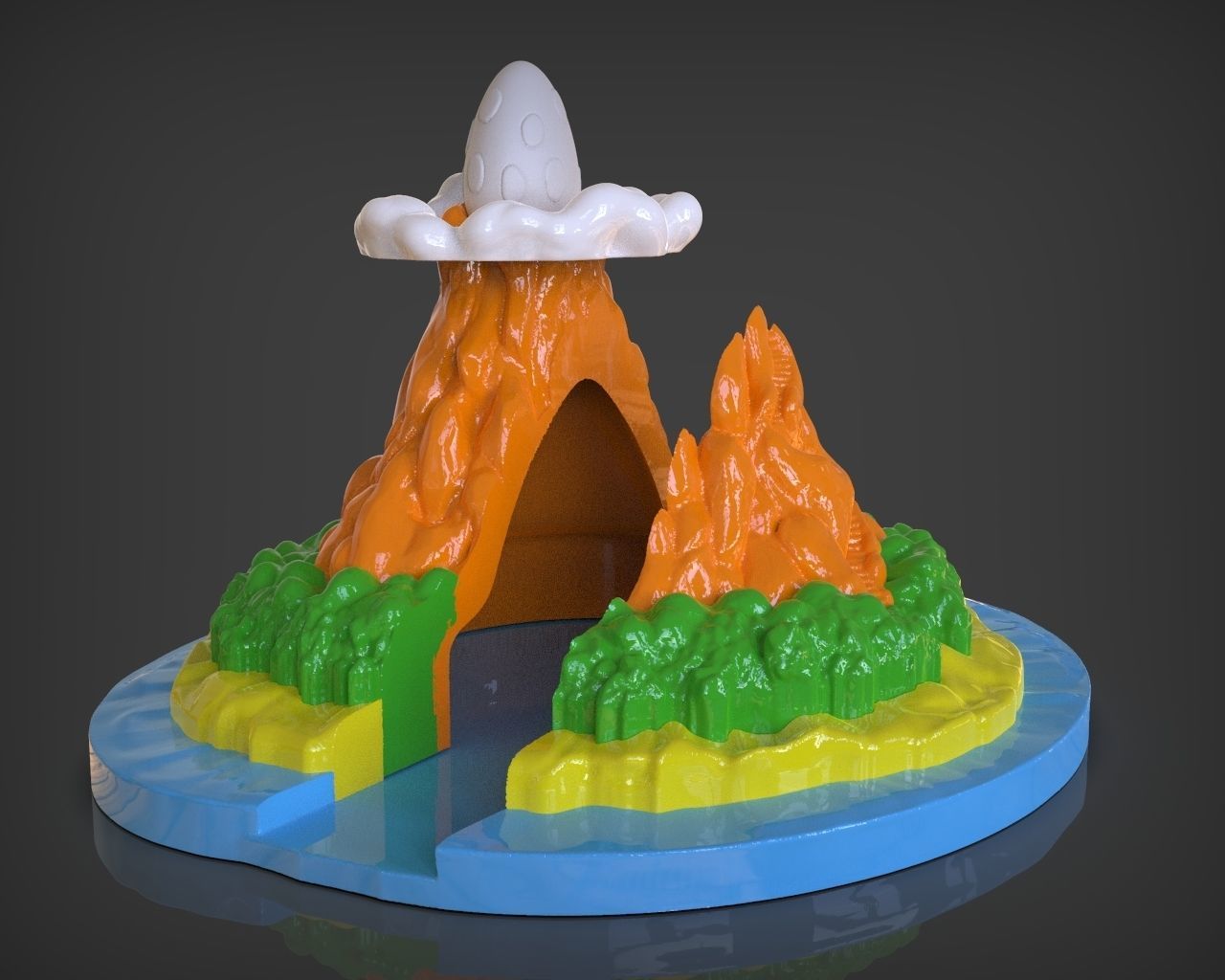 Links Awakening - Koholint Island 3D print model_9