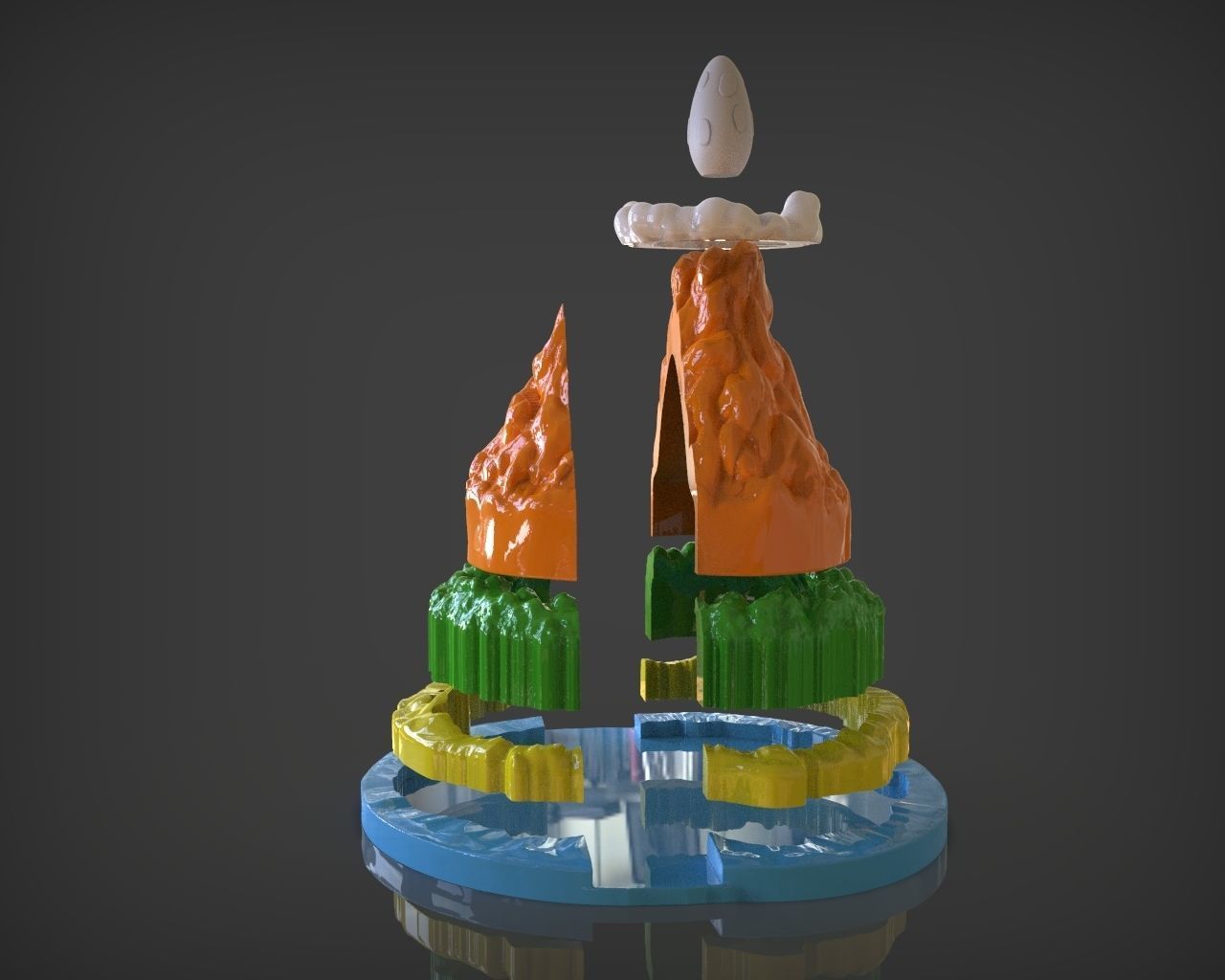 Links Awakening - Koholint Island 3D print model_14
