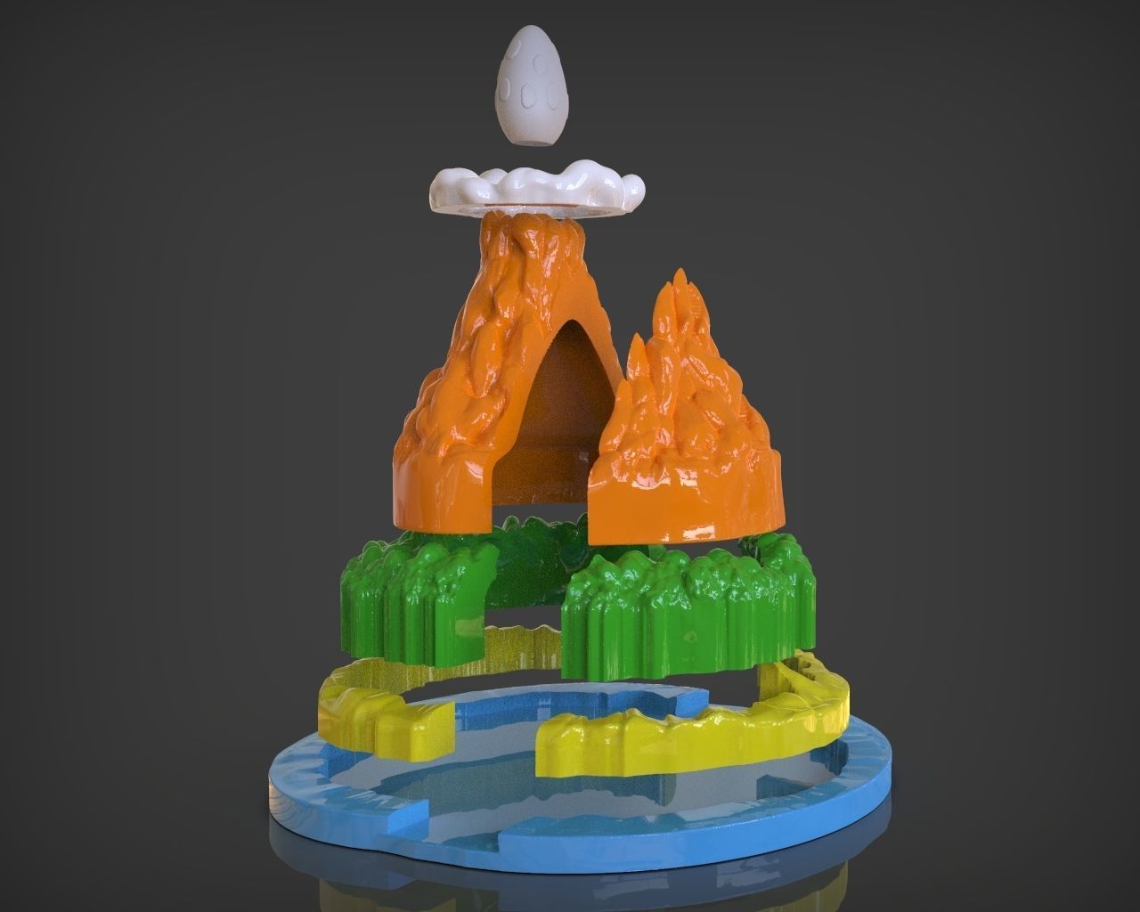 Links Awakening - Koholint Island 3D print model_22