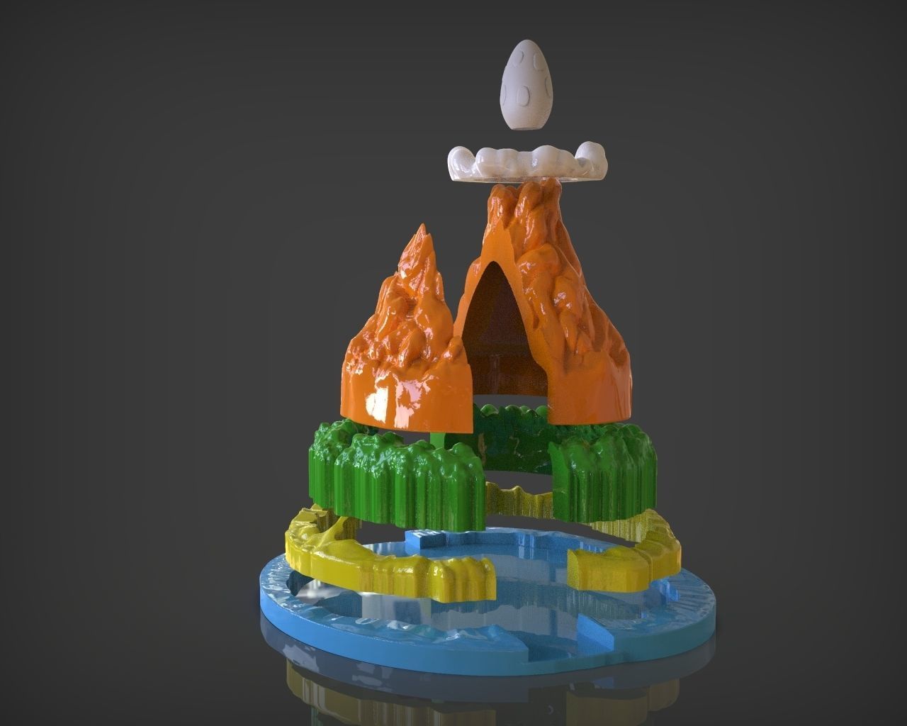 Links Awakening - Koholint Island 3D print model_13