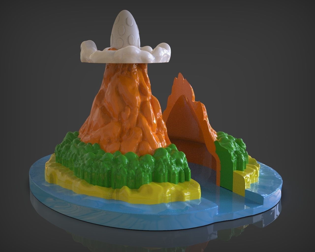 Links Awakening - Koholint Island 3D print model_7