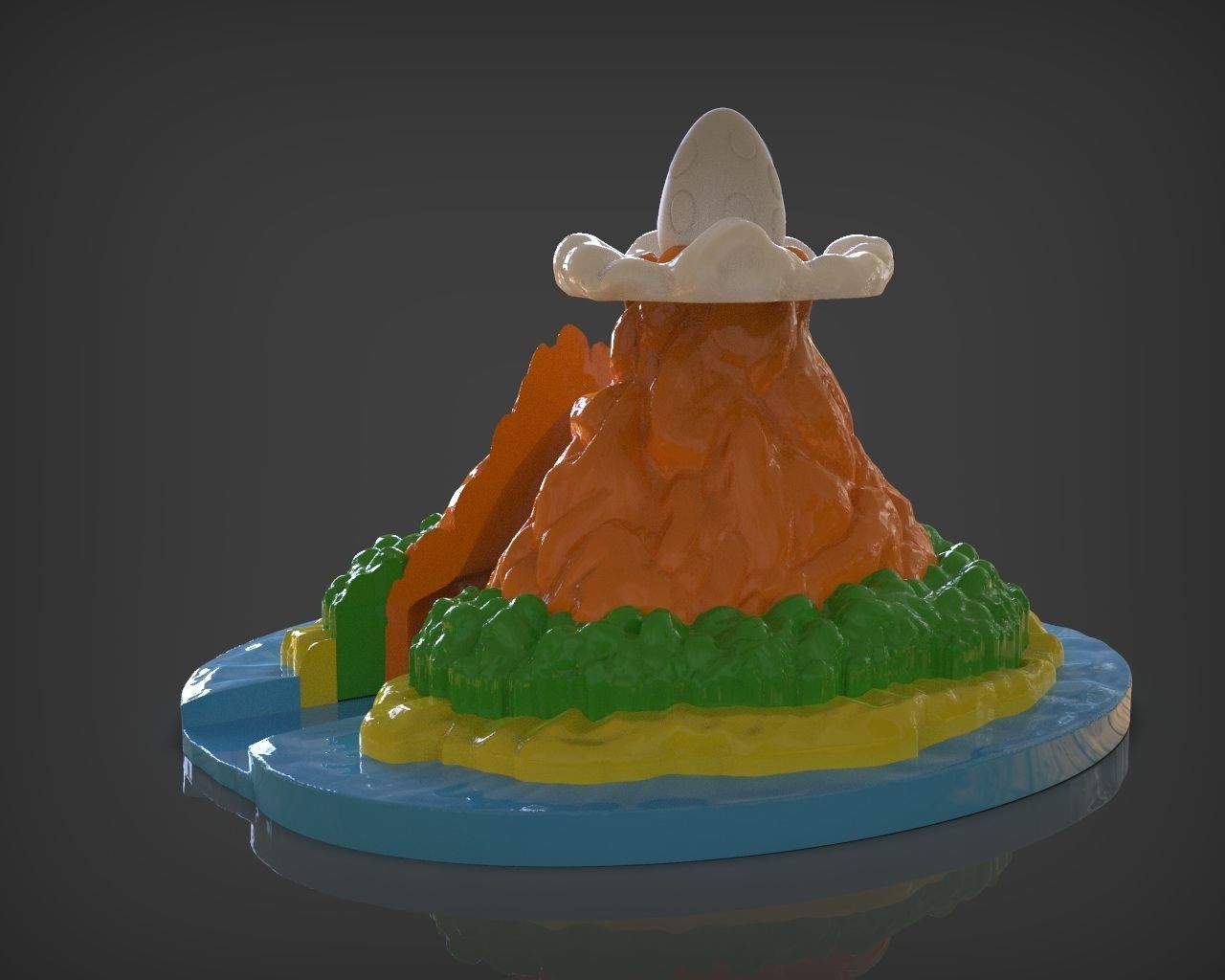 Links Awakening - Koholint Island 3D print model_4