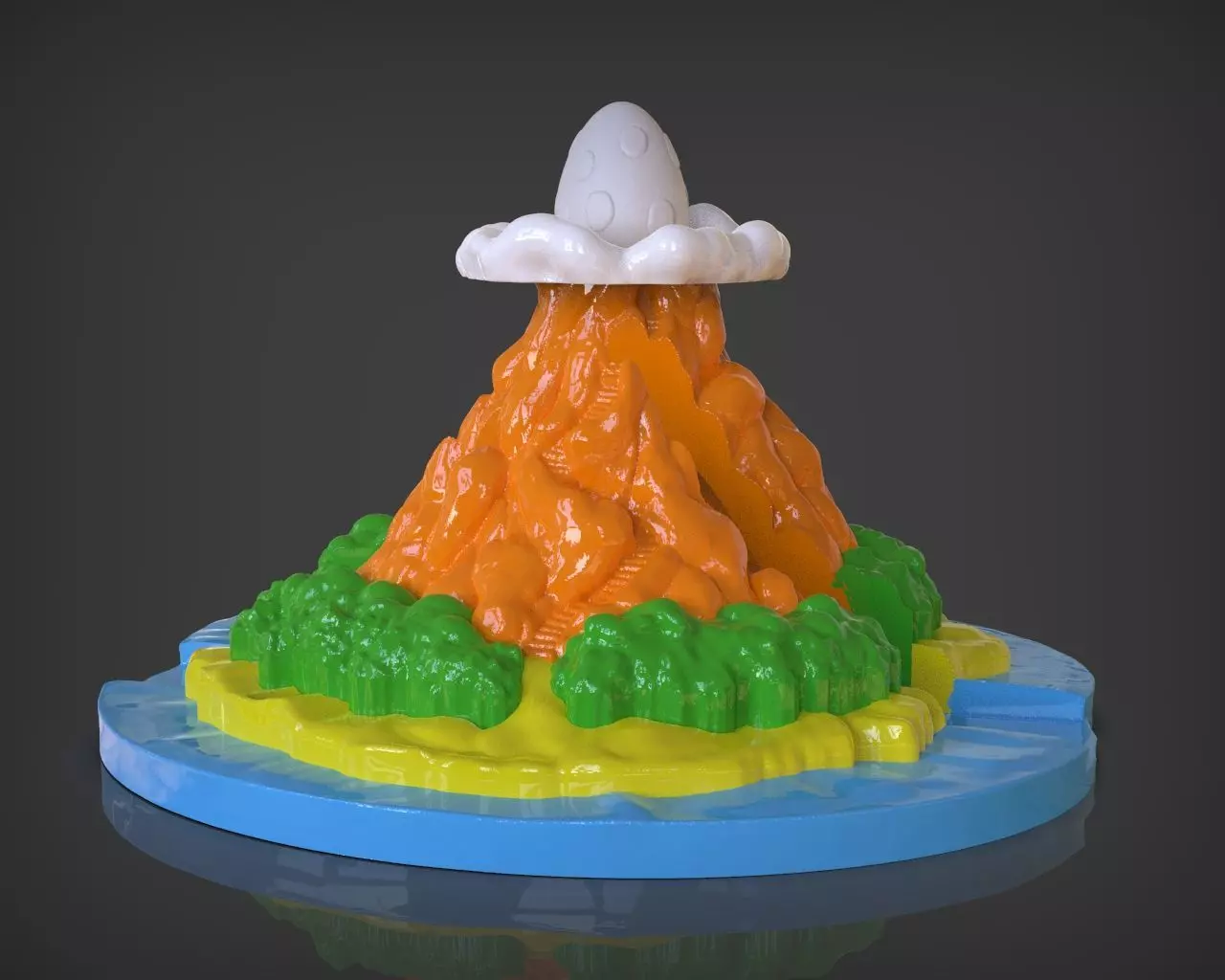 Links Awakening - Koholint Island 3D print model_0