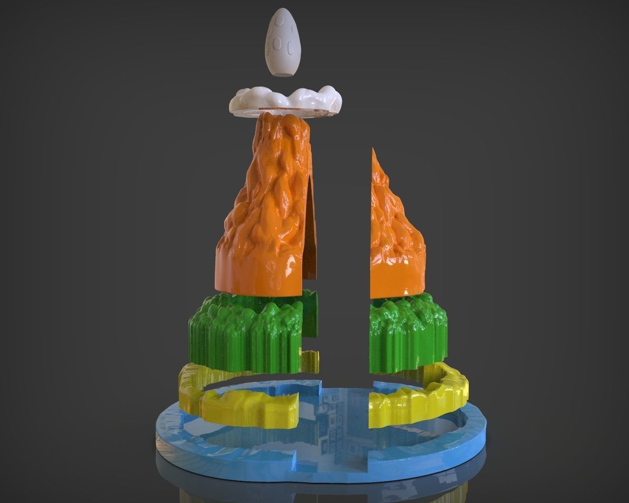Links Awakening - Koholint Island 3D print model_21
