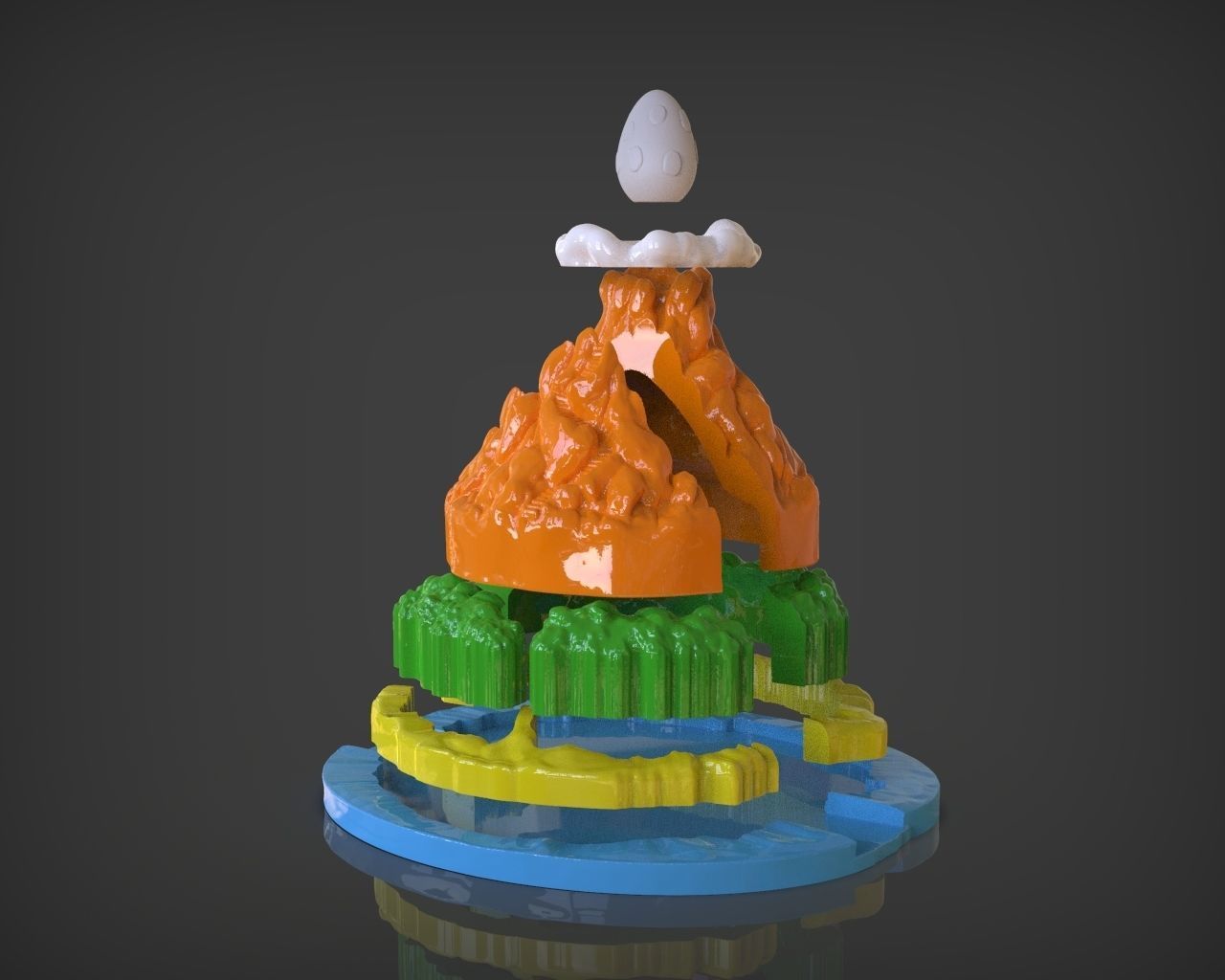 Links Awakening - Koholint Island 3D print model_12