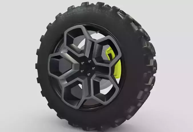Truck whell  3D model