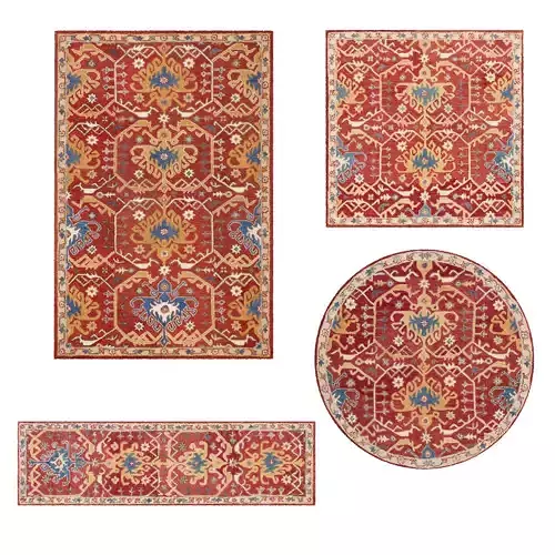 Rugs No 52 Low-poly 3D model